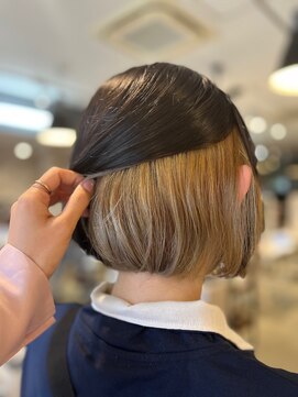 ヘアアンドメイク アース 聖蹟桜ヶ丘店(HAIR&MAKE EARTH) インナーカラー