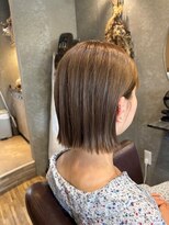 ボンズ(li.bonds)&nbsp;コンパクト切りっぱなしボブ【滋賀・守山・髪質改善】