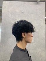 クロムトウキョウ ザ バーバー ネオン 新宿店(CHROM TOKYO the Barber ne/on) シャドーパーマ×マッシュ
