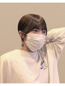 顔周りカット/前髪カット/前髪/骨格補正似合わせカット/福井