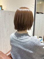 カモン(CAMON)&nbsp;#レイヤーボブ #ボブ　#レイヤーカット　#グレージュカラー