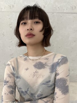 コール ネックス ザ サロン 表参道(COALL nex the salon) 顔まわりがかわいい　ボブ2