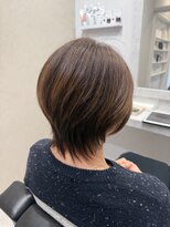 ジービージー前橋ミュグ(GBG前橋mugu)&nbsp;くびれショートボブ40代50代グレイカラー白髪染め白髪ぼかし