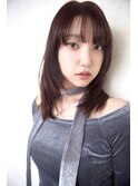 高めレイヤー/韓国風/ 赤み消し/ぱっつん前髪/20代30代40代/船橋