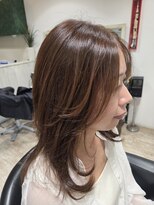 フュゼ(fusee)&nbsp;ロングのレイヤースタイル