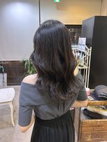 ザ カラー ラボ(THE COLOR LABO) 艶髪 ラベンダーブラウン 顔まわりレイヤー