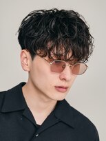 フィフス 大分(fifth)&nbsp;大分シャドウパーマメンズカットラウンドマッシュツーブロック