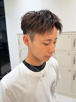カシータヘアー(Casita hair)&nbsp;メンズカット/束感×アップバングショート
