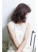 ＊サイドフォルムの綺麗なミディアムヘア＊