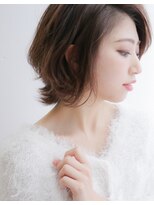 プルス 墨染店(PLUS)&nbsp;大人かわいいひし形小顔ショートボブ【墨染駅/藤森駅/伏見駅】