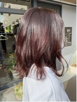 ヘアーアンドスパ エンジェイ(HAIR＆SPA enj) レッドカラー