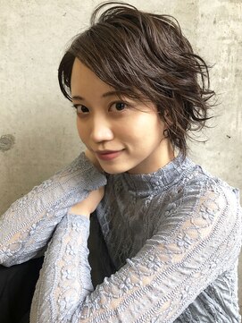 シエル フクオカ(CIEL FUKUOKA) アンニュイパーマ×ショート