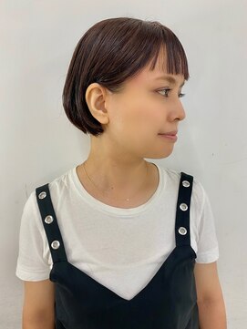 エンドリンク(endlink) 艶感×グラデーションミニボブ