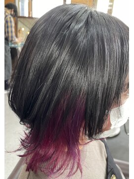 ヨシデン ウルフ×インナーカラー☆