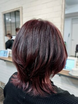 リコ 池袋東口店(Liko) 【Liko池袋】パープルウルフスタイル【池袋】