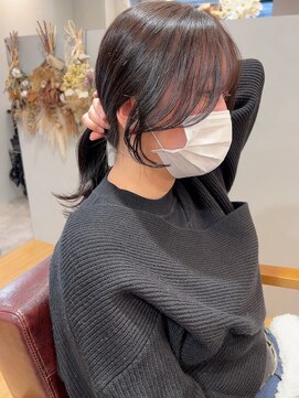 ヴィンスジオ 岐阜駅南(vince gio) 顔まわりカット/フェイスレイヤー