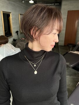 バーチョ(bacio) 20代30代40代◎小顔骨格矯正ショート【麻生/札幌ショート/白髪】