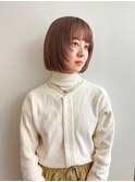 切りっぱなしボブ×レイヤー×2wayボブ