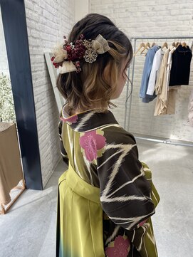 ユナイテッドビューティー 金沢(UNITED BEAUTY) ハーフアップ