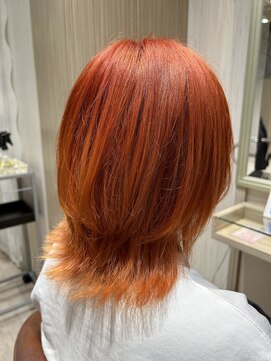 ビス リアン 川口店(Vis lien) ダブルカラー／ケアブリーチ／インナーカラー／ハイトーン