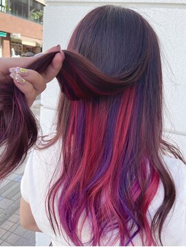 フィッティ 横須賀中央店(fiti) インナー×パープル×ピンク×レッド