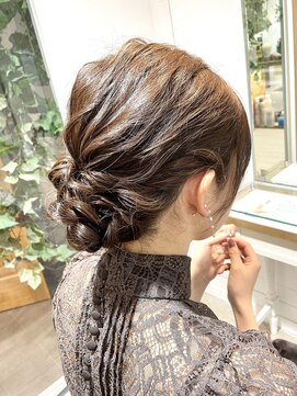 アルクバイネオリーブ 荻窪店(arc by neolive) ゆるふわ編み込みヘアセット☆