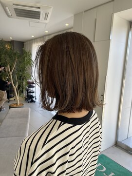 コード(Chord) 【nakajima】切りっぱなしボブ×ハイライト