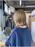 ぱつっとボブ