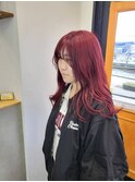 春カラーベリーピンク×シルクオイルカラー