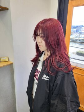 コポル(Copol) 春カラーベリーピンク×シルクオイルカラー