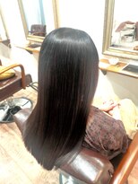 ヘアー グリーン(hair green)&nbsp;30代40代50代/黒髪スタイル/サラ艶ロング/月1髪質改善