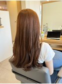ミルクティーベージュダブルカラーケアブリーチインナーカラー