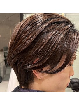 ヒマル 学芸大学(Himaru) センターパート　ニュアンスパーマ