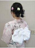 ツイン編みこみ