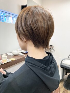 ジールヤマグチ 朝霧駅前店 【白髪ぼかし】レディースカット【マーブ/イルミナカラー】