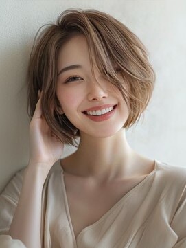 アルトリスト(Altruist Aging×HAIR&SPA) ★暗めカラーグランマッシュフェイスフレーミングデザインカラー