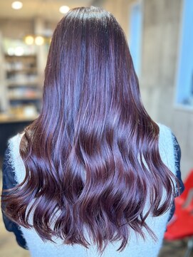 ハク(haku) ボルドーカラー×髪質改善トリートメント