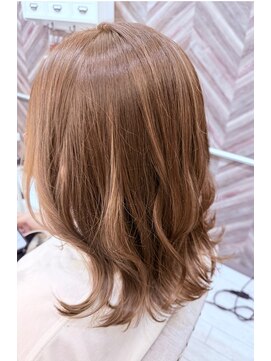 ヘアメイクゼロ 坂戸駅前店(hairmake zero) ロブベージュ