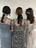 【大好評◇360°可愛い！】似合わせヘアアレンジ　￥4,000