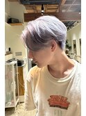 メンズパーマ　ツイスパ　波巻き　フェード