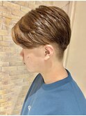 20代.30代/メンズパーマ/センターパート/ニュアンスパーマ
