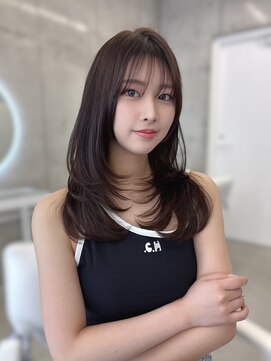 アリュウル 表参道(ALLURE) スタイリング簡単！ワンカールで可愛いレイヤーカット◯伊藤