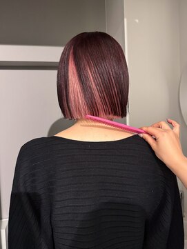 ビューズ(VIEWS) インナーカラー/ワインレッド/チェリーレッド(表参道駅)