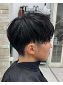 刈り上げ女子マッシュメンズカット