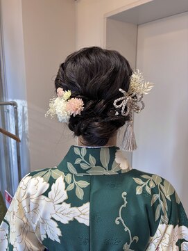 ボルタノット(volta∞knot) 和装　ドレスにあうヘアセット