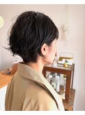 くせっ毛風パーマヘア