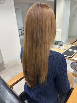 クラン(Chlan) ミルクティーブラウン×美髪ストレート