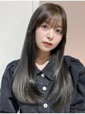 (縮毛矯正/髪質改善/ロングヘア/前髪/韓国レイヤー/小顔)