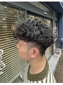 スペインカール/ツイストスパイラル/メンズカット/刈り上げ