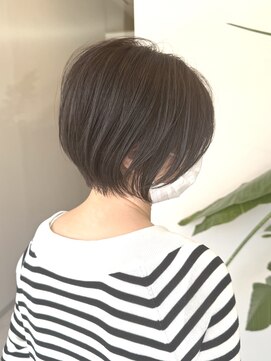 ルシードスタイルサワ(LUCIDO STYLE sawa) 20代30代韓国風◎前下がりショートボブ×透明感